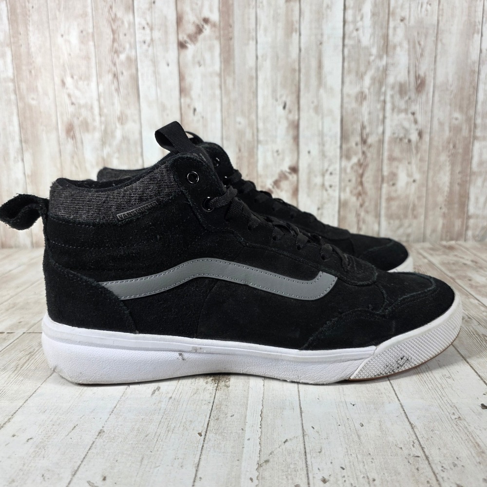Vans UltraRange EXO Hi MTE Black Suede High Top Sneakers Mens 11.5 500383
